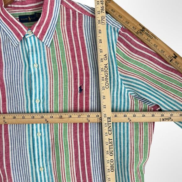 NWOT Ralph Lauren XL Prepster Classic Fit Linen
Shirt - Picture 7 of 10